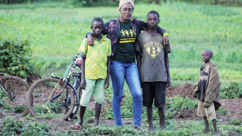 Chancelle Bamuhaye : le « webactivisme » au service des enfants