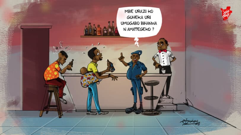Uno mugabo yigisha muri kaminuza yazize uguheka umwana wiwe