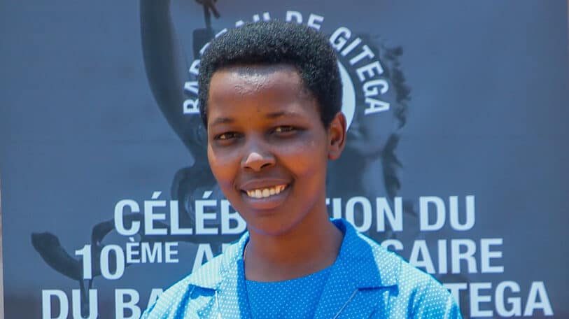 Me Claire Niragira, nonne et avocate