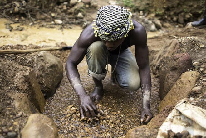 L’exploitation artisanale des minerais engendre une perte de 60 %