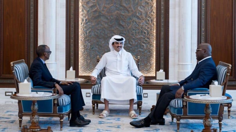 Kagame et Tshisekedi à Doha : dans l&rsquo;espoir que le Burundi et le Rwanda n’aillent pas jusque-là