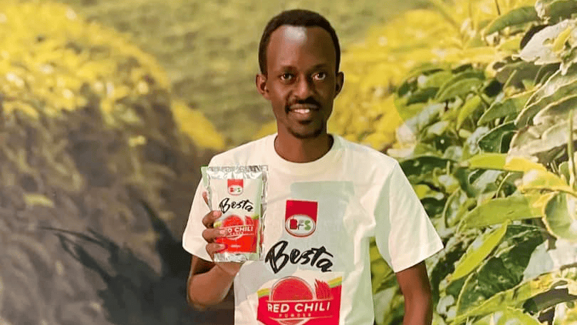 Eloge Niyomwungere, un messager de l&rsquo;agro-entrepreneuriat par le biais du piment