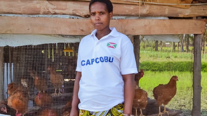 Gérardine Irakoze : la patience et l’innovation au service de l’agriculture à Buramata