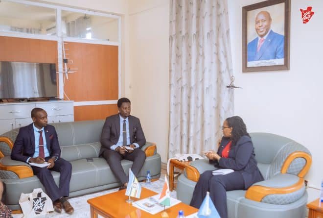 Yaga chez la ministre de la Communication : jeunesse, numérique et image du Burundi au menu